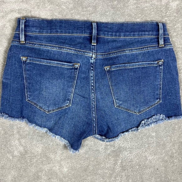 REVOLVE Shorts Womens 25 Frame Denim Le Cutoff Distressed Raw Hem Summer Beach - Picture 8 of 9